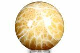 Polished Honeycomb Calcite Sphere - Utah #344848-1